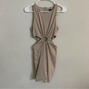 Beige Dress
